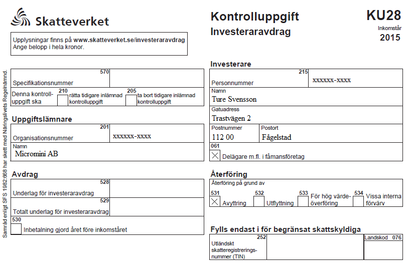 Taxeringskalendern Skatteverket Uppgifterna I En