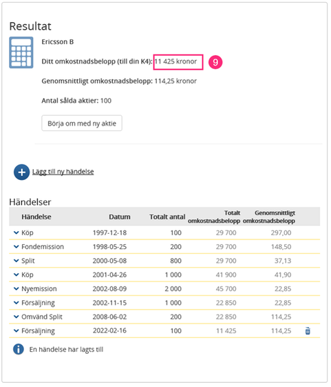 Exempel För Dig Som Ska Deklarera Aktier Och övriga Värdepapper ...